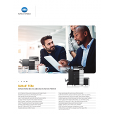 bizhub 558e Spec Sheet